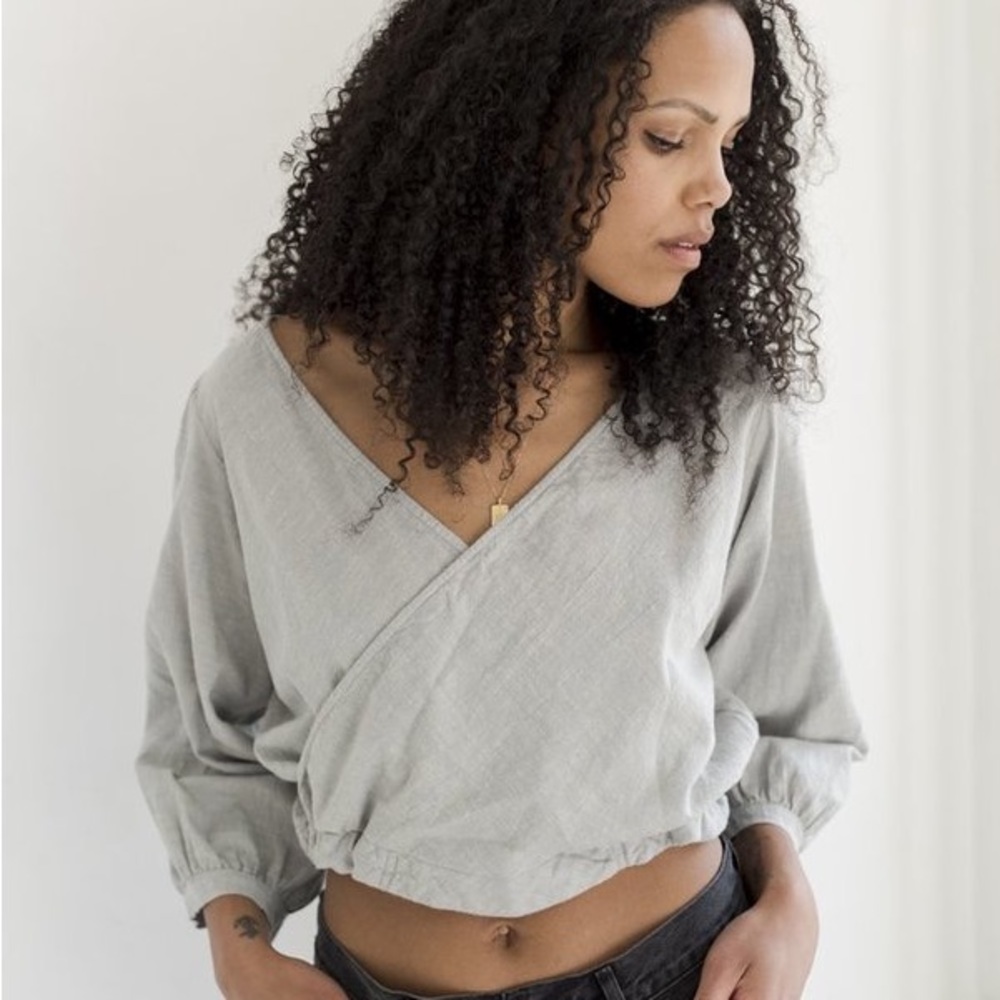 Esby Marie Top in Cloud